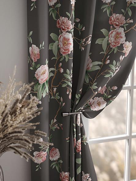 Комплект штор Лорфина (темный шоколад) - фото 7