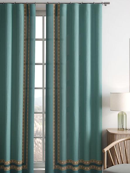 Комплект штор Лорфинас (темно-бирюзовый) - фото 5