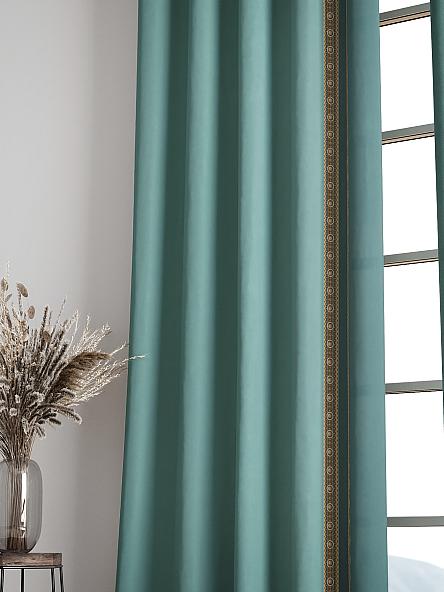 Комплект штор Лорфинас (темно-бирюзовый) - фото 6