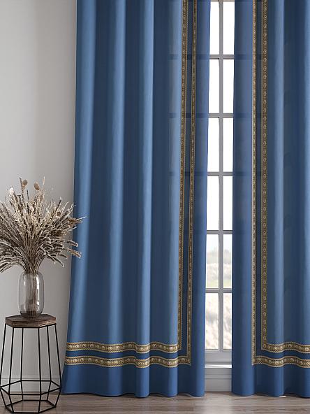 Комплект штор Лорфинас (синий) - фото 4