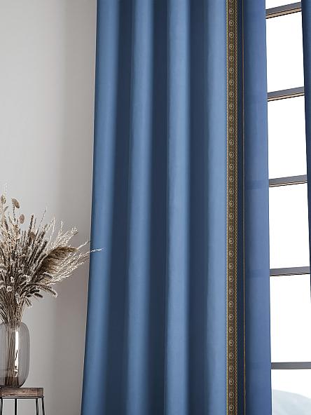 Комплект штор Лорфинас (синий) - фото 6