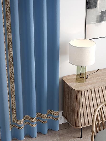 Комплект штор Лифронса (синий) - фото 3