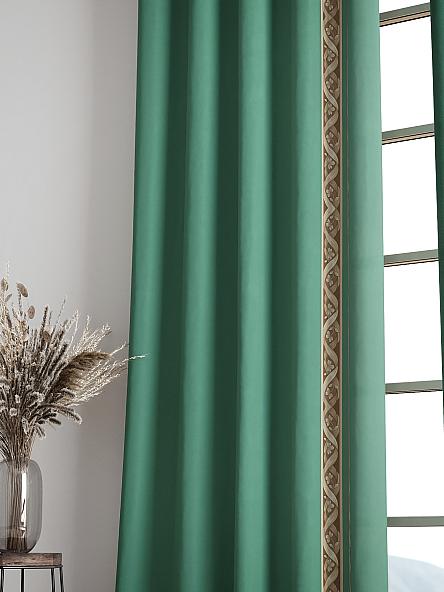 Комплект штор Лифронса (зеленый) - фото 6