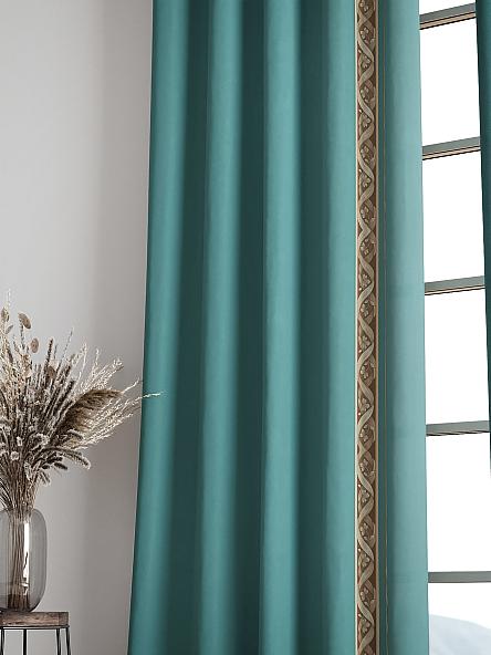 Комплект штор Лифронса (темно-бирюзовый) - фото 6