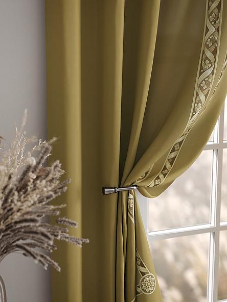Комплект штор Лифронса (песочно-оливковый) - фото 7