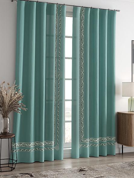 Комплект штор Лифронса (бирюза) - фото 2