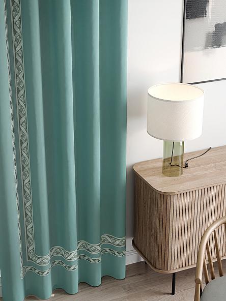 Комплект штор Лифронса (бирюза) - фото 3