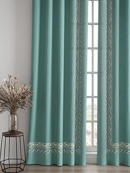 Комплект штор Лифронса (бирюза) - фото 4