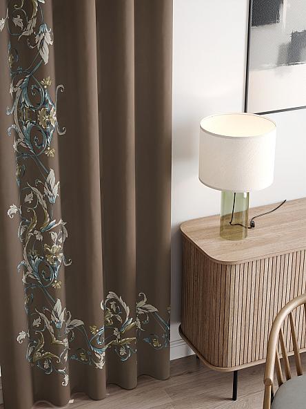 Комплект штор Орфион (коричневый) - фото 3