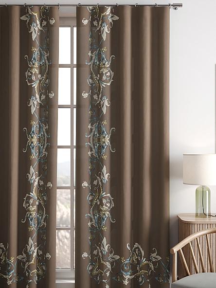 Комплект штор Орфион (коричневый) - фото 5