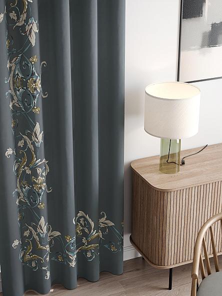 Комплект штор Орфион (серый) - фото 3