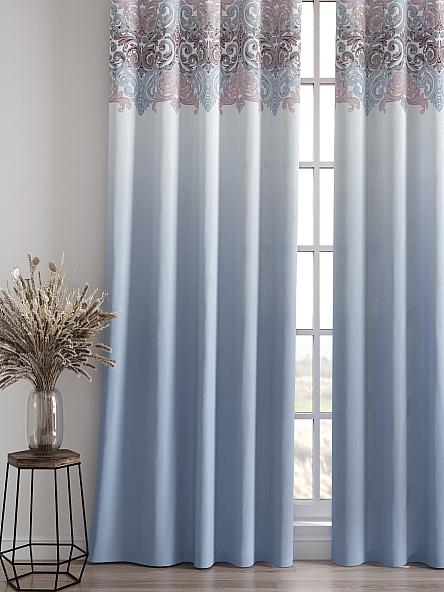 Комплект штор Леорсис (голубиный) - фото 4