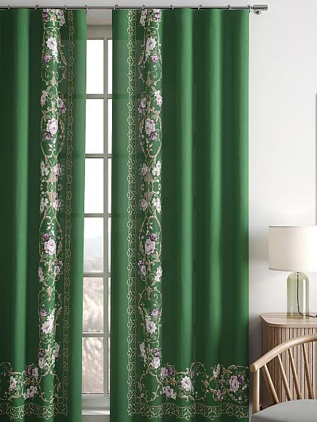 Комплект штор Рилонгс (зеленый) - фото 5