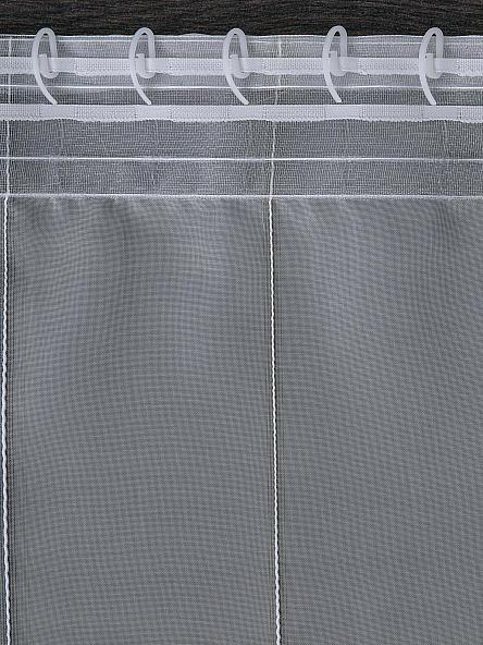 Тюль Грефи (серый) 295 см - фото 4