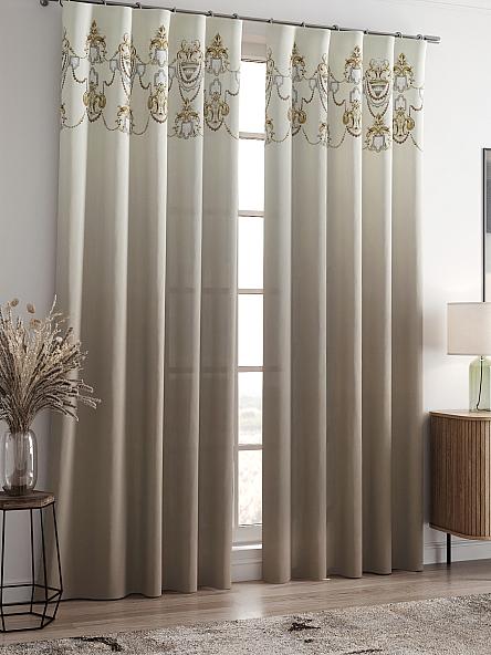 Комплект штор Элдинс (бежевый) - фото 2