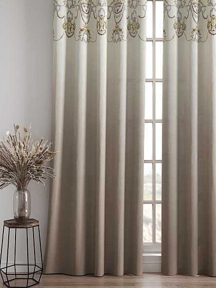Комплект штор Элдинс (бежевый) - фото 4
