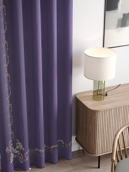 Комплект штор Лебронс (фиолетовый) - фото 3