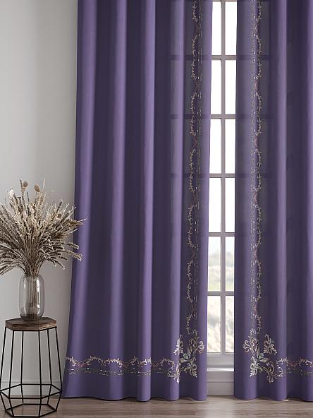 Комплект штор Лебронс (фиолетовый) - фото 4