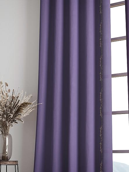 Комплект штор Лебронс (фиолетовый) - фото 6