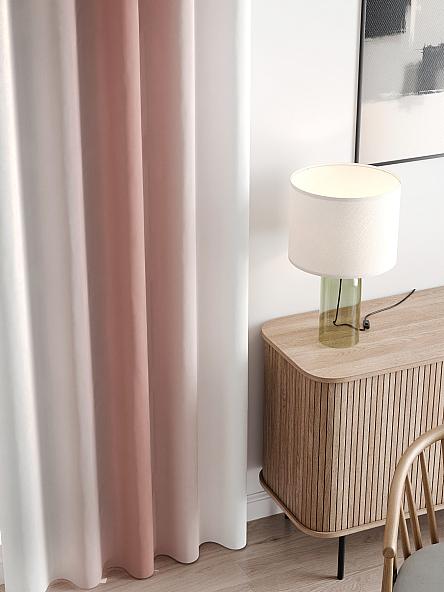 Комплект штор Ленирс (пыльная роза) - фото 3