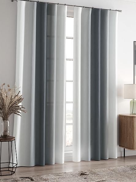 Комплект штор Ленирс (серый) - фото 2