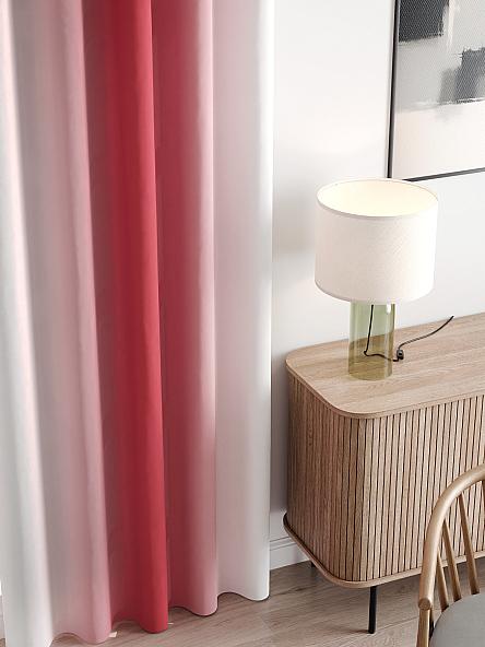 Комплект штор Ленирс (розовый) - фото 3