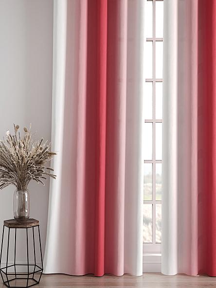 Комплект штор Ленирс (розовый) - фото 4