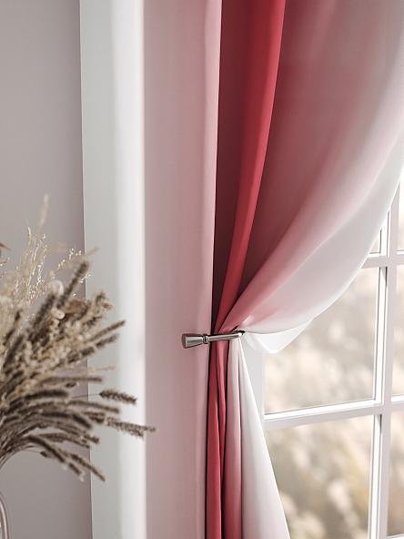 Комплект штор Ленирс (розовый) - фото 7