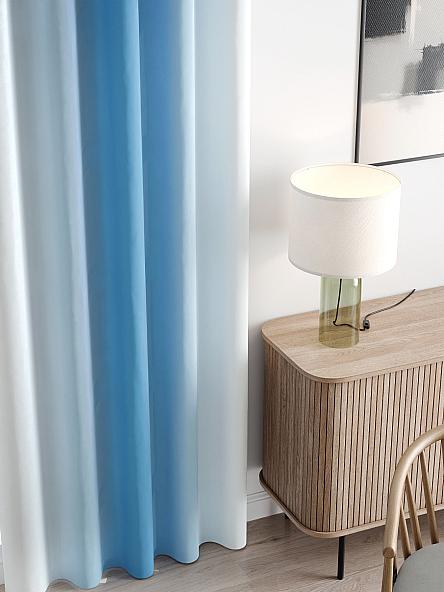 Комплект штор Ленирс (голубой) - фото 3