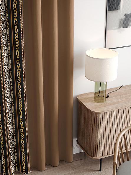 Комплект штор Алионри (коричневый) - фото 3