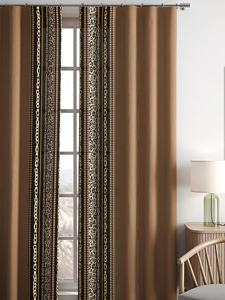 Комплект штор Алионри (коричневый) - фото 5