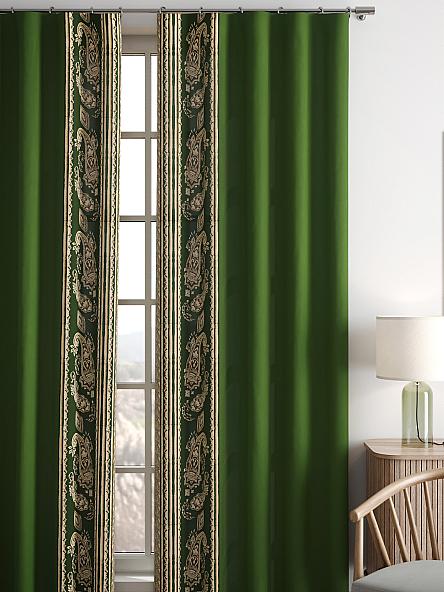Комплект штор Норлинс (зеленый) - фото 5