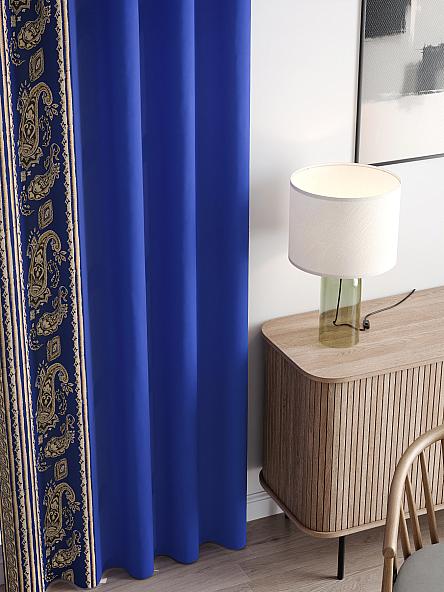 Комплект штор Норлинс (синий) - фото 3