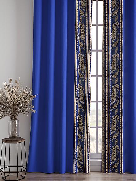 Комплект штор Норлинс (синий) - фото 4