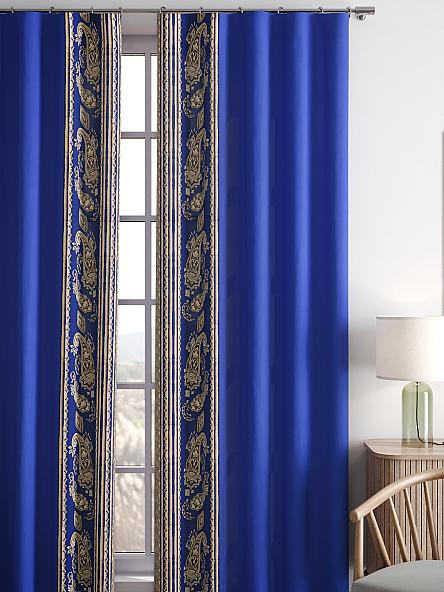 Комплект штор Норлинс (синий) - фото 5