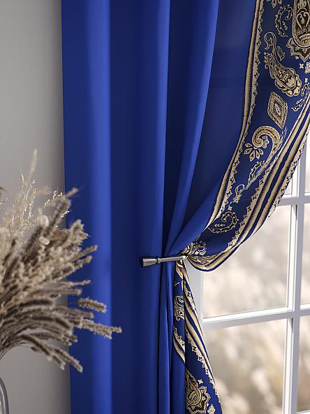 Комплект штор Норлинс (синий) - фото 7