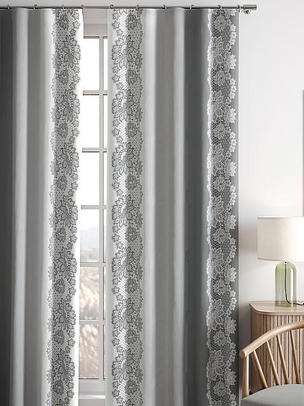 Комплект штор Лирвенс (серый) - фото 5