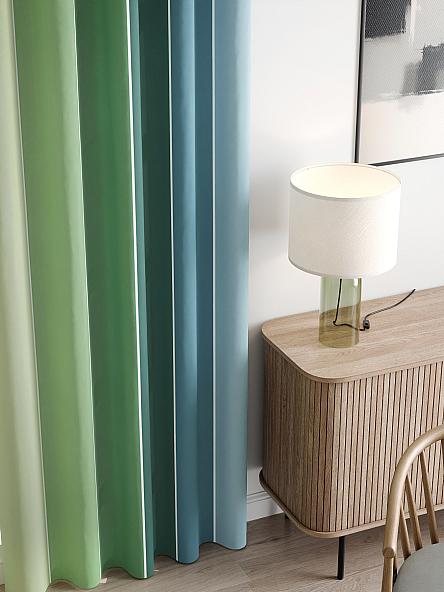 Комплект штор Фриони (зеленый) - фото 3