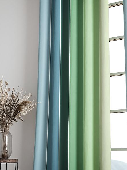 Комплект штор Фриони (зеленый) - фото 6