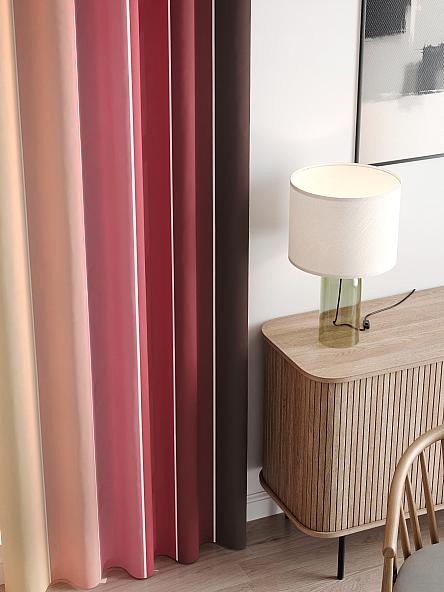 Комплект штор Фриони (ягодный) - фото 3