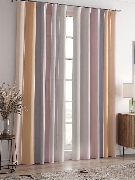 Комплект штор Фриони (ванильный микс) - фото 2