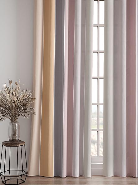 Комплект штор Фриони (ванильный микс) - фото 4