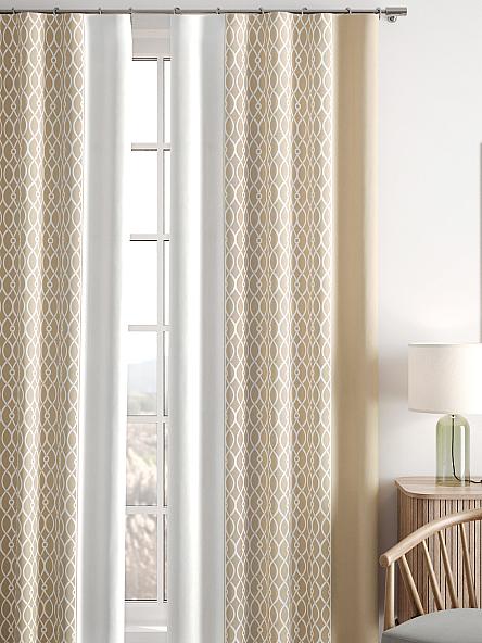 Комплект штор Леорник (бежевый) - фото 5