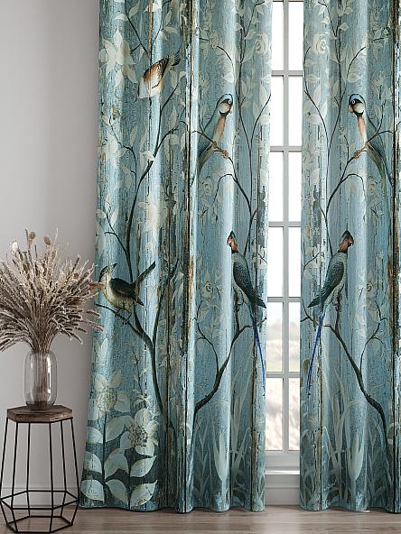 Комплект штор Брелинд (бирюза) - фото 4