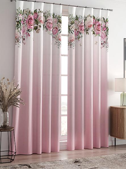 Комплект штор Роулсин (розовый) - фото 2