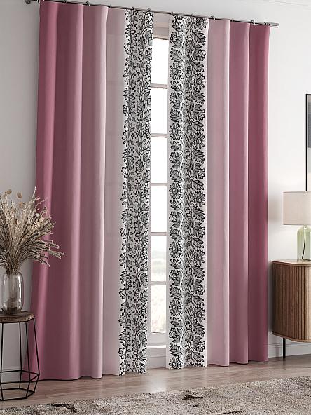 Комплект штор Лерфонс (пепел розы) - фото 2