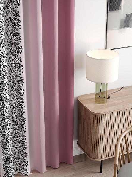 Комплект штор Лерфонс (пепел розы) - фото 3