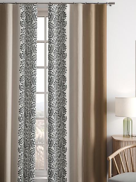 Комплект штор Лерфонс (коричневый) - фото 5