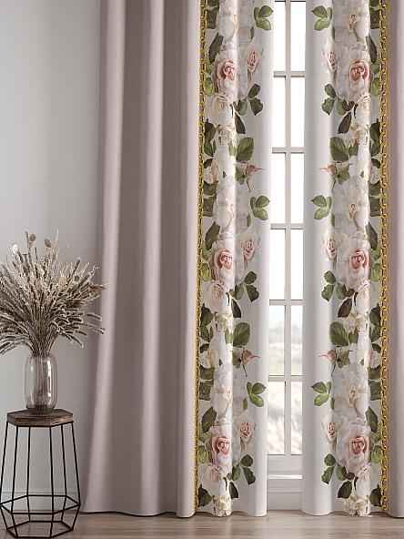 Комплект штор Лиорзис (пыльная роза) - фото 4