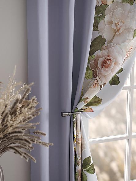 Комплект штор Лиорзис (серо-сиреневый) - фото 7